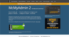 Desktop Screenshot of mcmyadmin.com